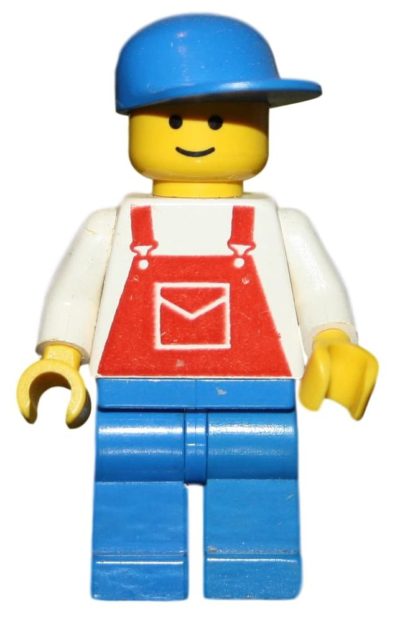 lego mailman minifigure